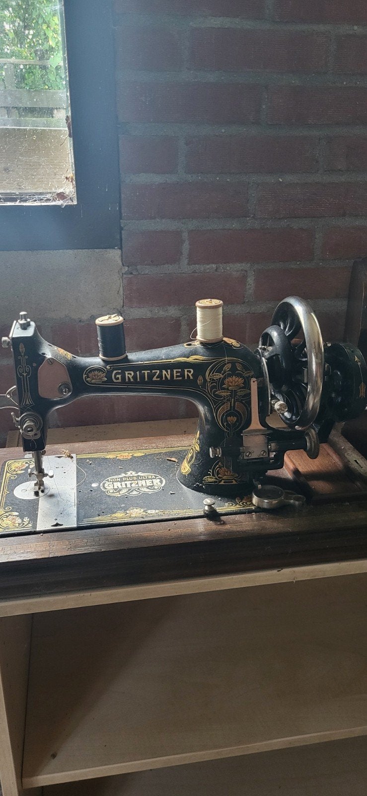 naaimachines, Ophalen