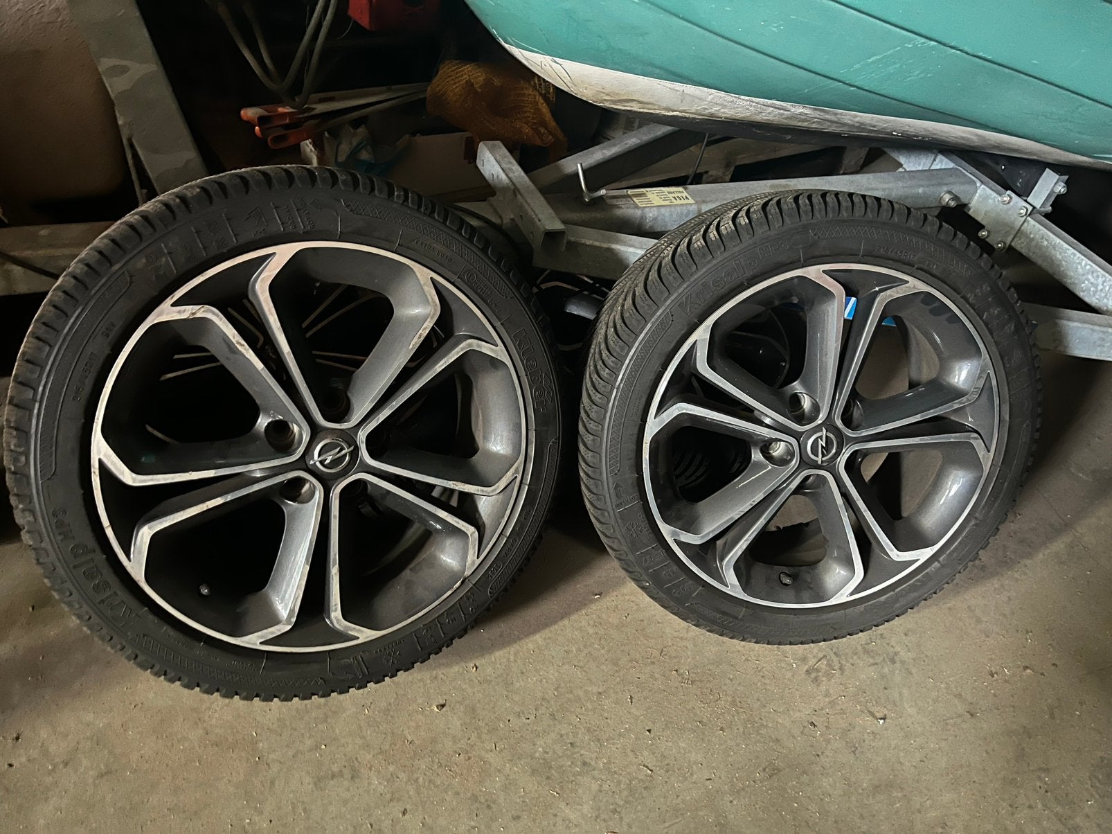 Winterbanden set  Opel Corsa D en E OPC, Ophalen, Opel, Deur