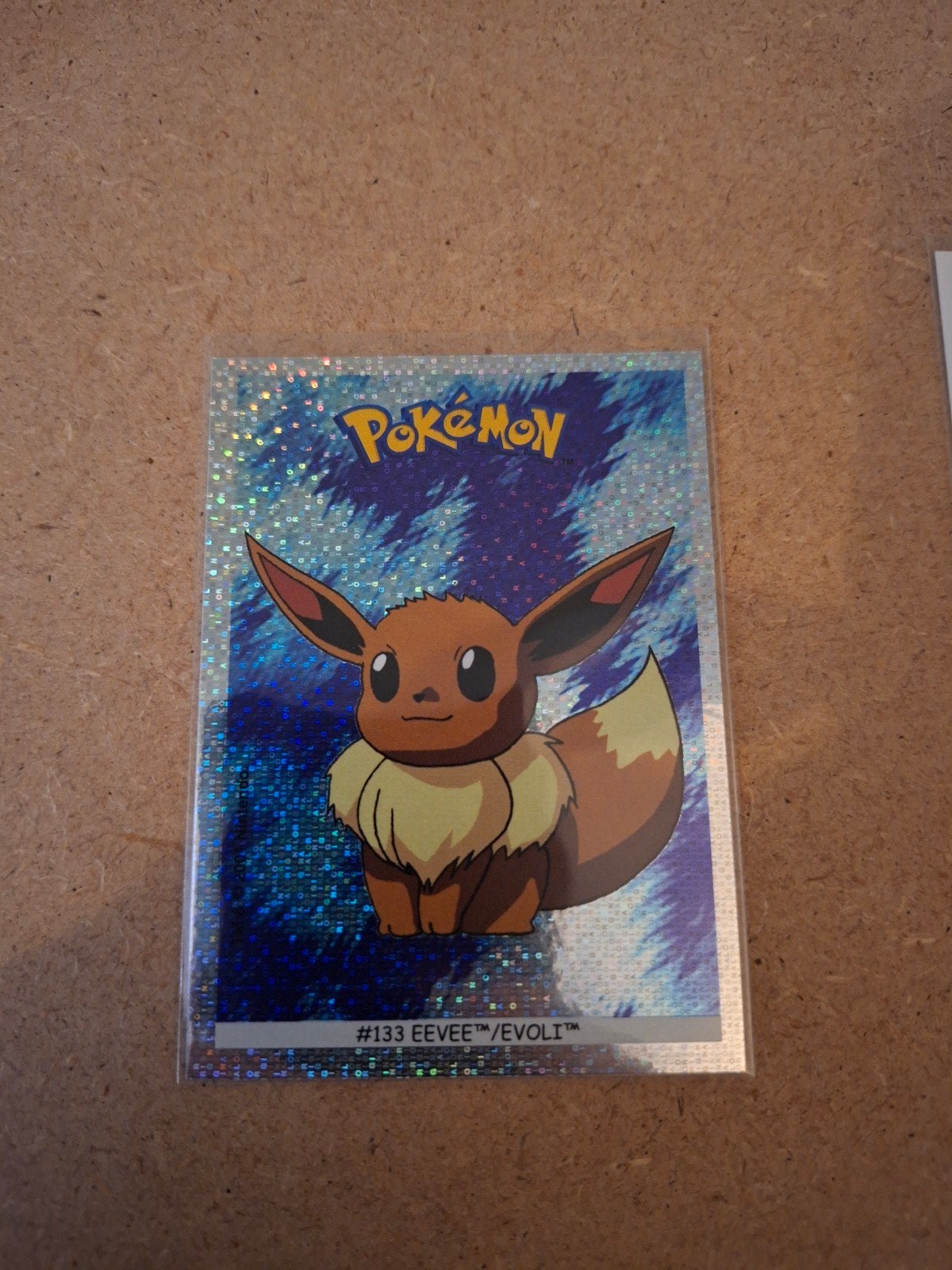 Pokémon Eevee dunkin boomer., Ophalen of Verzenden, Zo goed als nieuw, Meerdere kaarten, Foil