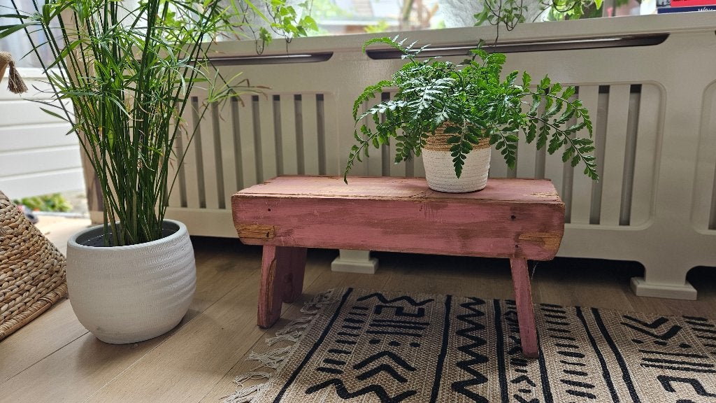 Brocante bankje, Antiek en Kunst, Ophalen