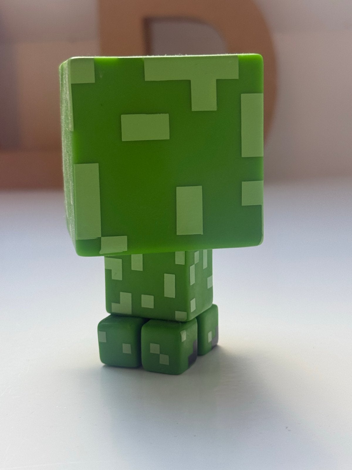 Minecraft Creeper Figuur - Zo goed als nieuw, Ophalen of Verzenden, Zo goed als nieuw