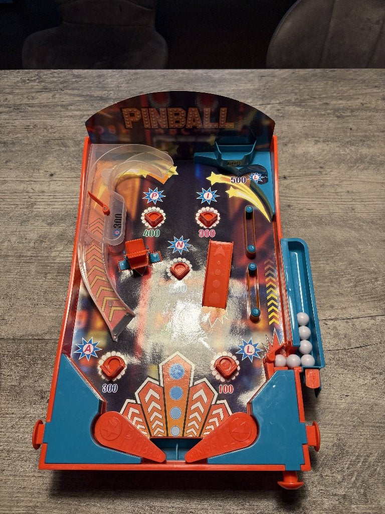 kinder pinball flipperkast, Ophalen of Verzenden, Zo goed als nieuw