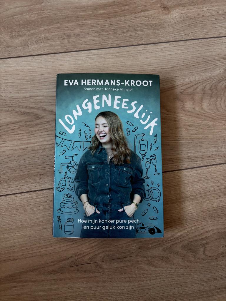 Longeneeslijk - Eva Hermans-Kroot, Ophalen of Verzenden, Zo goed als nieuw, Eva Hermans-kroot en Hanneke mijnster