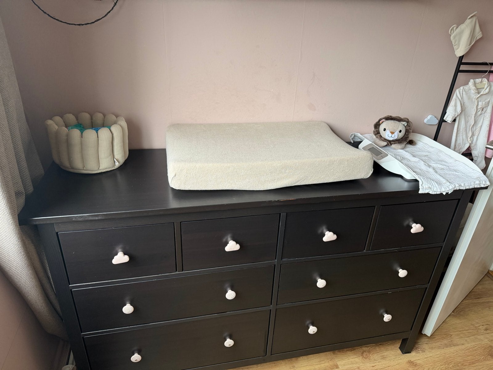 Zwarte hemnes kast ikea, Huis en Inrichting, Ophalen, Gebruikt, 25 tot 50 cm, Minder dan 100 cm