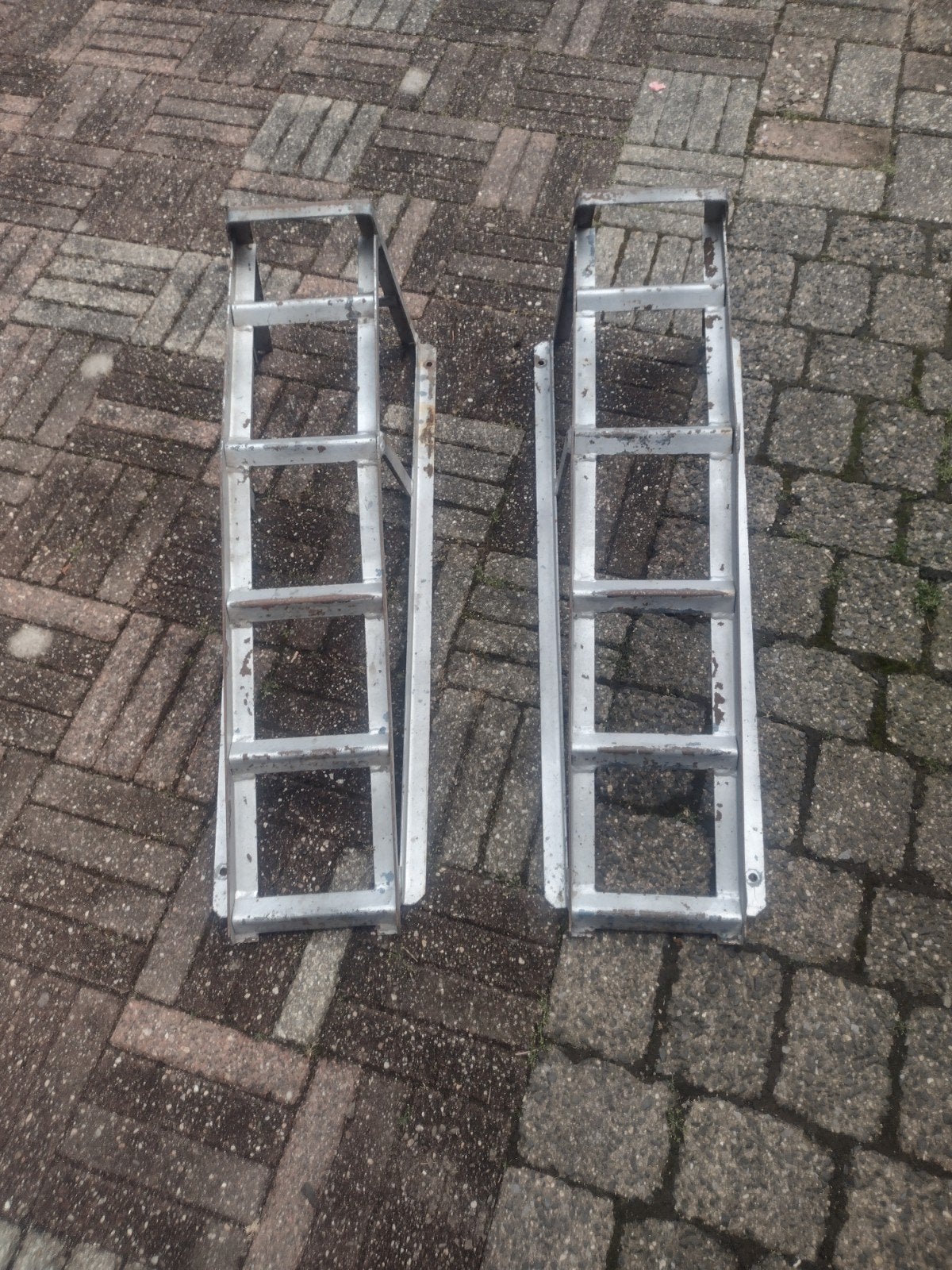 oprijbokjes 2 stuks., Auto diversen, Ophalen, Hydraulisch, Garagekrik