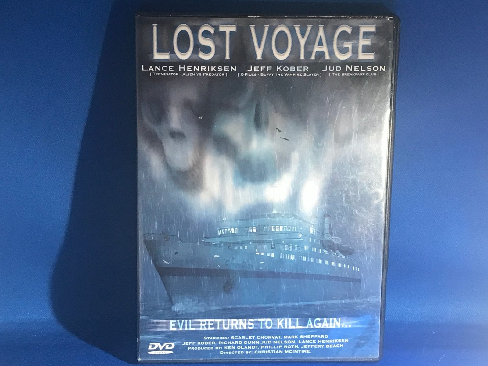 Lost Voyage DVD - Horror/Thriller film, Nederlands, Vanaf 12 jaar, Inclusief doosje, Ophalen