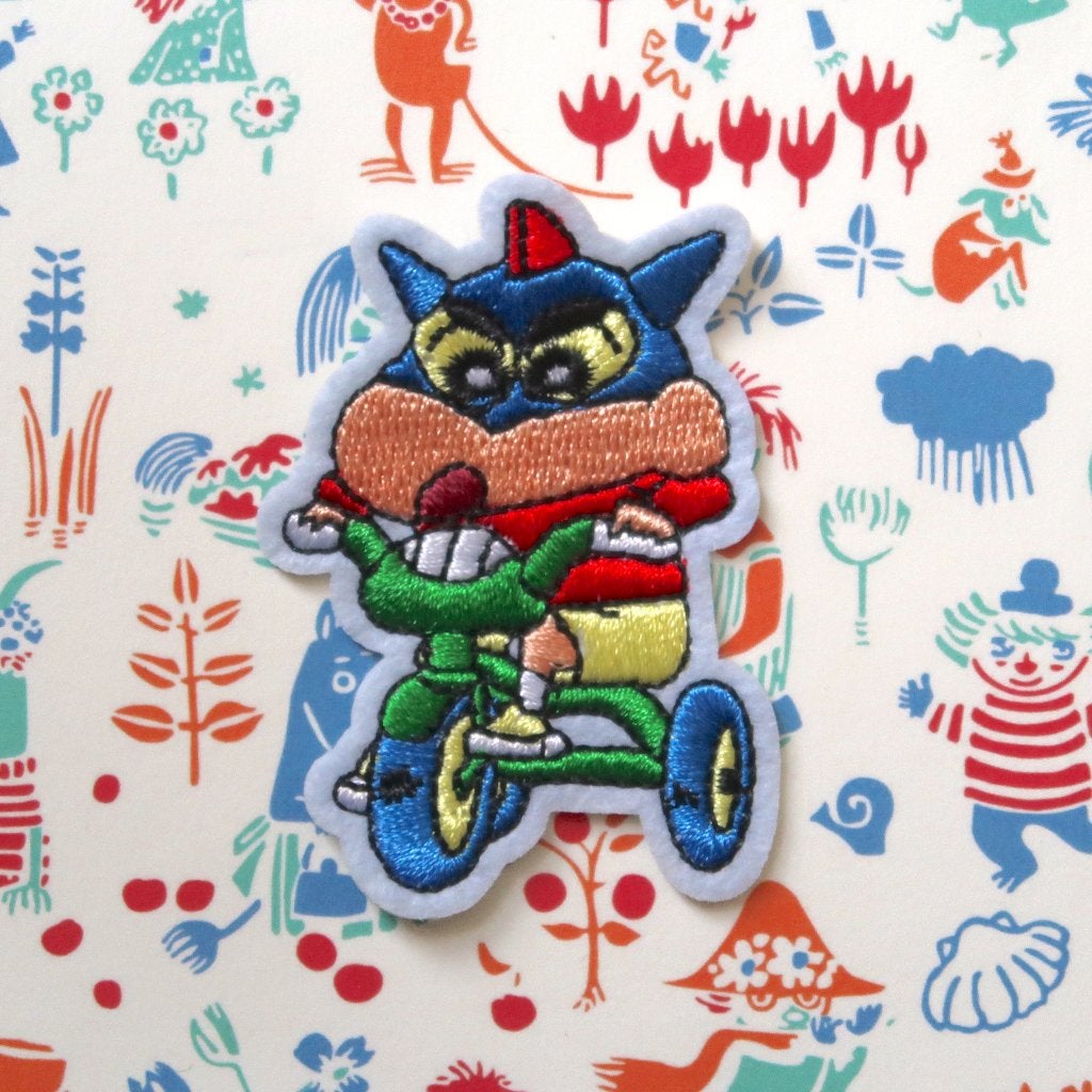 Crayon Shin Chan opstrijkplaatje patch badge embleem appliqu, Verzenden, Nieuw, Overige applicaties