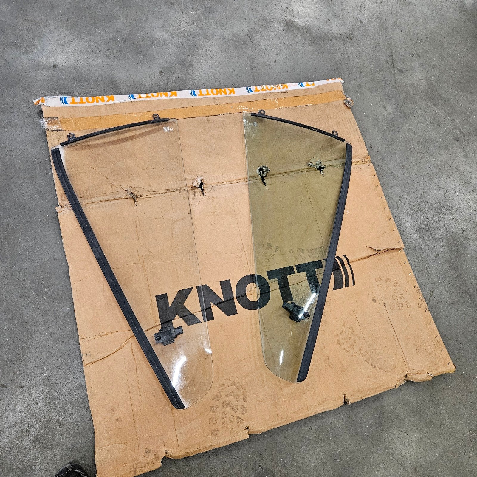 Opel monza ramen, Ophalen, Gebruikt