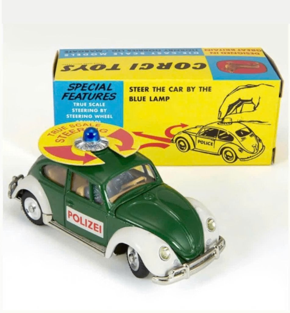 Volkswagen VW Kever Duitse Polizei Corgi NEW 1/44 ref. 492, Verzenden, Nieuw, Auto, Corgi