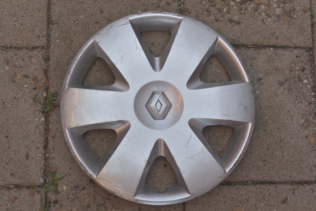 1 losse originele wieldop Renault Mégane 15 inch (Model 2), Auto diversen, Wieldoppen, Ophalen of Verzenden, Gebruikt
