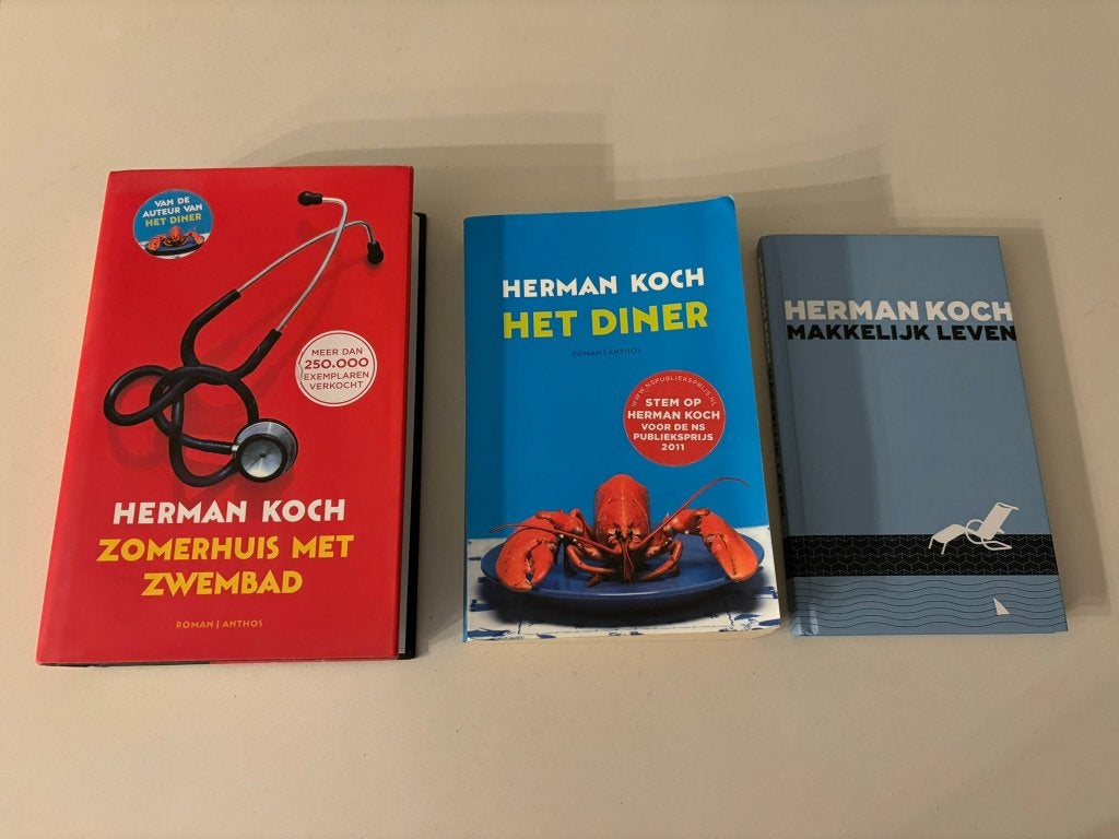 Herman koch het diner zomerhuis met zwembad makkelijk leven!, Ophalen of Verzenden, Zo goed als nieuw, Herman Koch, Nederland