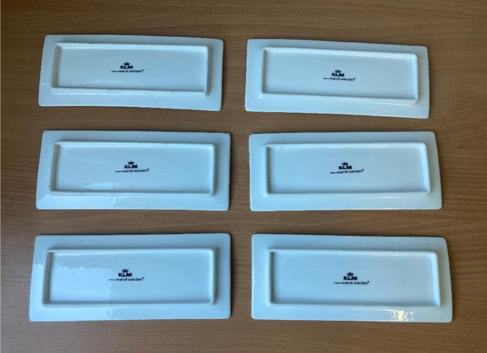 Marcel Wanders porselein sushi bord schaal plate japan KLM, Ophalen, Nieuw, Overige typen
