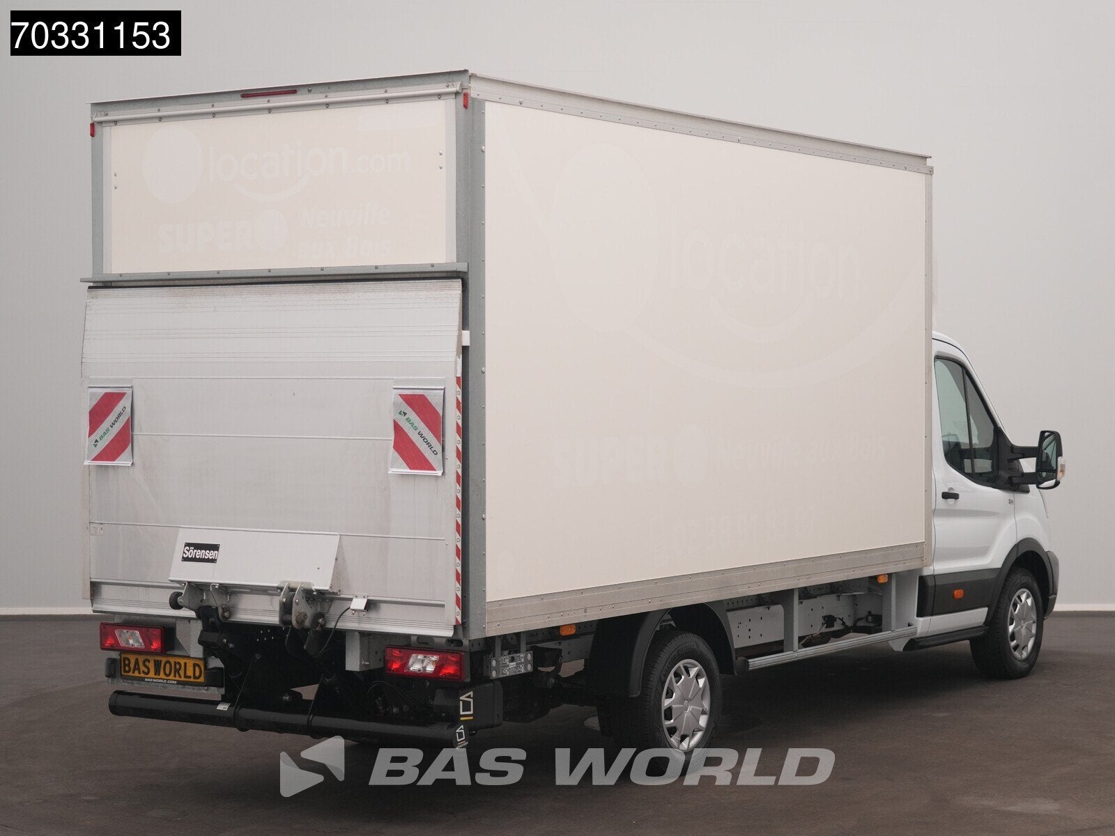 Ford Transit 130pk Laadklep Bakwagen Airco Cruise Euro6 Meub, Stof, Euro 6, 4 cilinders, 2000 kg
