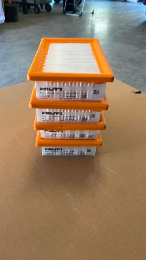 Hilti filter VC 20/40/150 nieuw 4 stuks, Ophalen of Verzenden