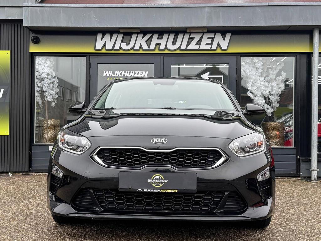 Kia Cee'd 1.0 T-GDi DynamicLine met Climate ! Navigatie ! Cr, Auto's, Kia, Stof, Gebruikt, Zwart, Zwart