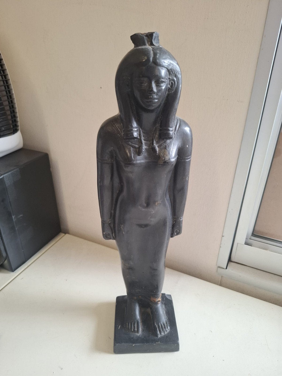 Antiek Egyptisch beeld - Godin Isis, Verzenden, Beeld, Klassiek, Afrika