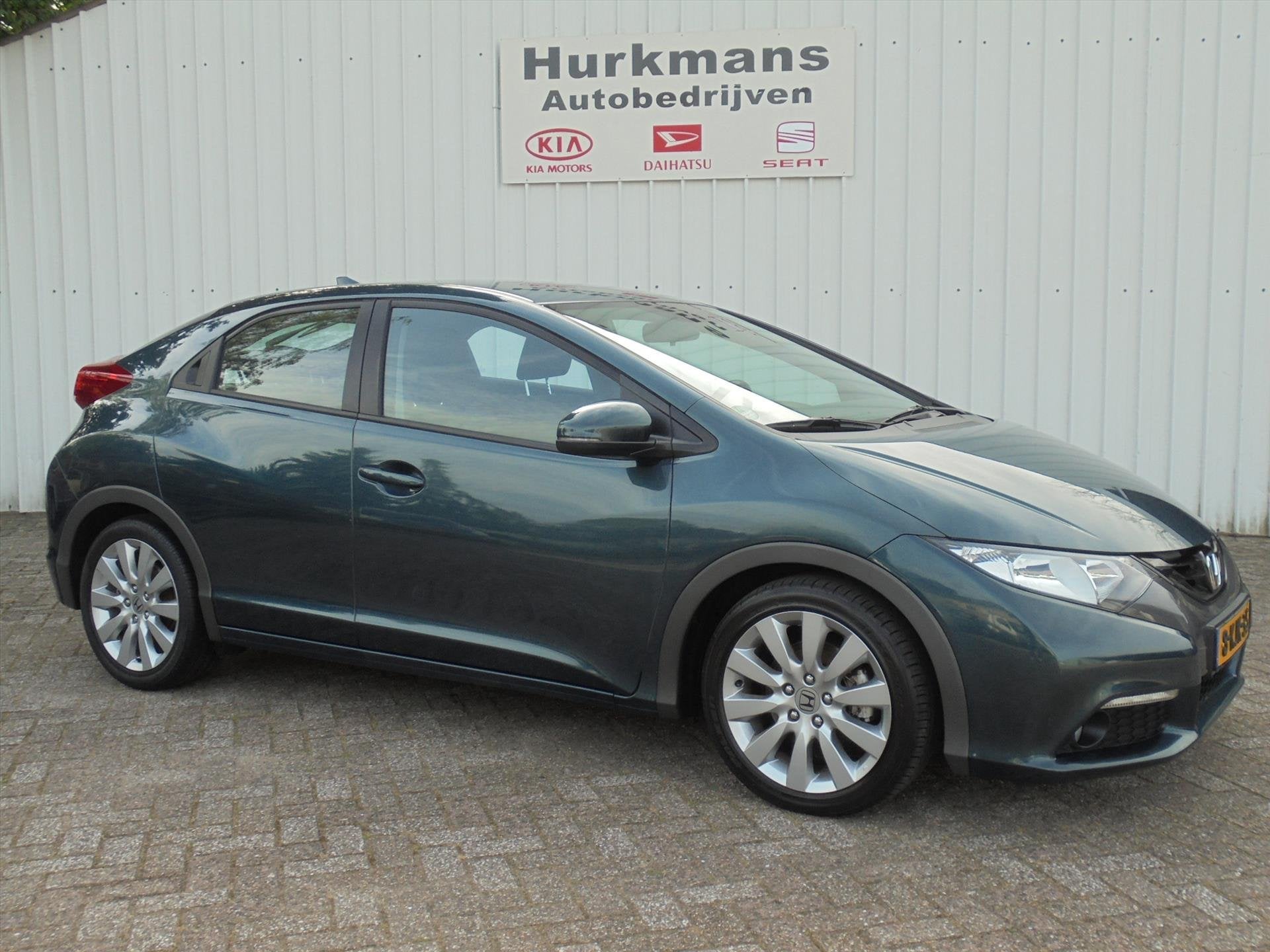 Honda Civic 1.8 I 5DRS SPORT ZEER NETJES PERFECT ONDERHOUDEN, Stof, Gebruikt, Zwart, 4 cilinders