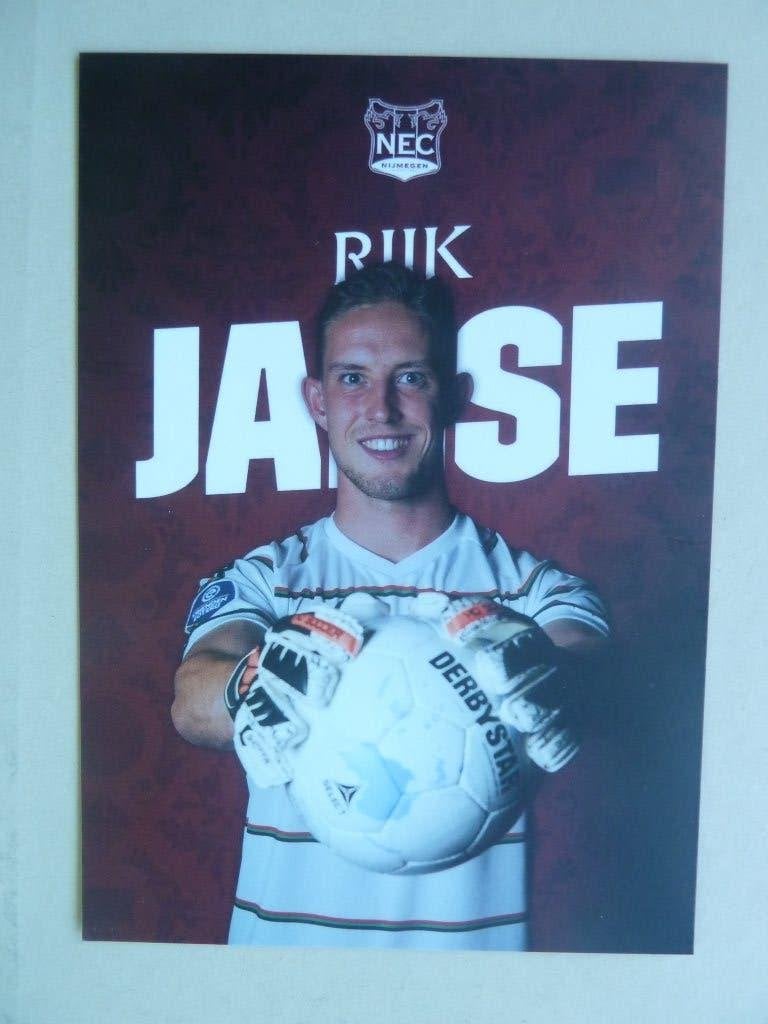 Spelerskaart   Rijk.Janse   NEC.   2025/2026, Ophalen of Verzenden, Zo goed als nieuw, Overige binnenlandse clubs, Spelerskaart