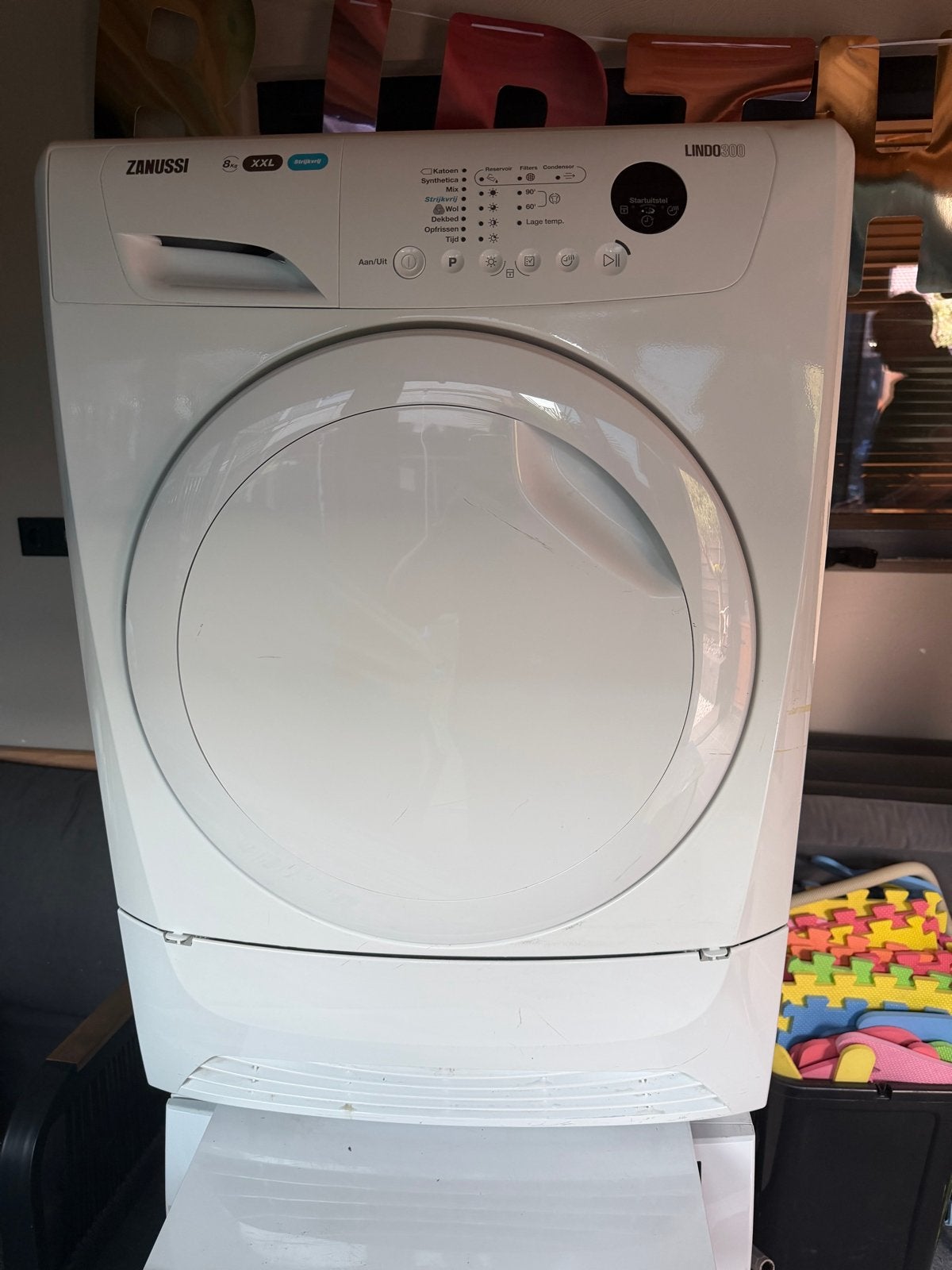 AEG Lavamat Wasmachine 6000 & Zanussi Lindo 300 XXL Droger, Witgoed en Apparatuur, Wasmachines, Ophalen, 1200 tot 1600 toeren