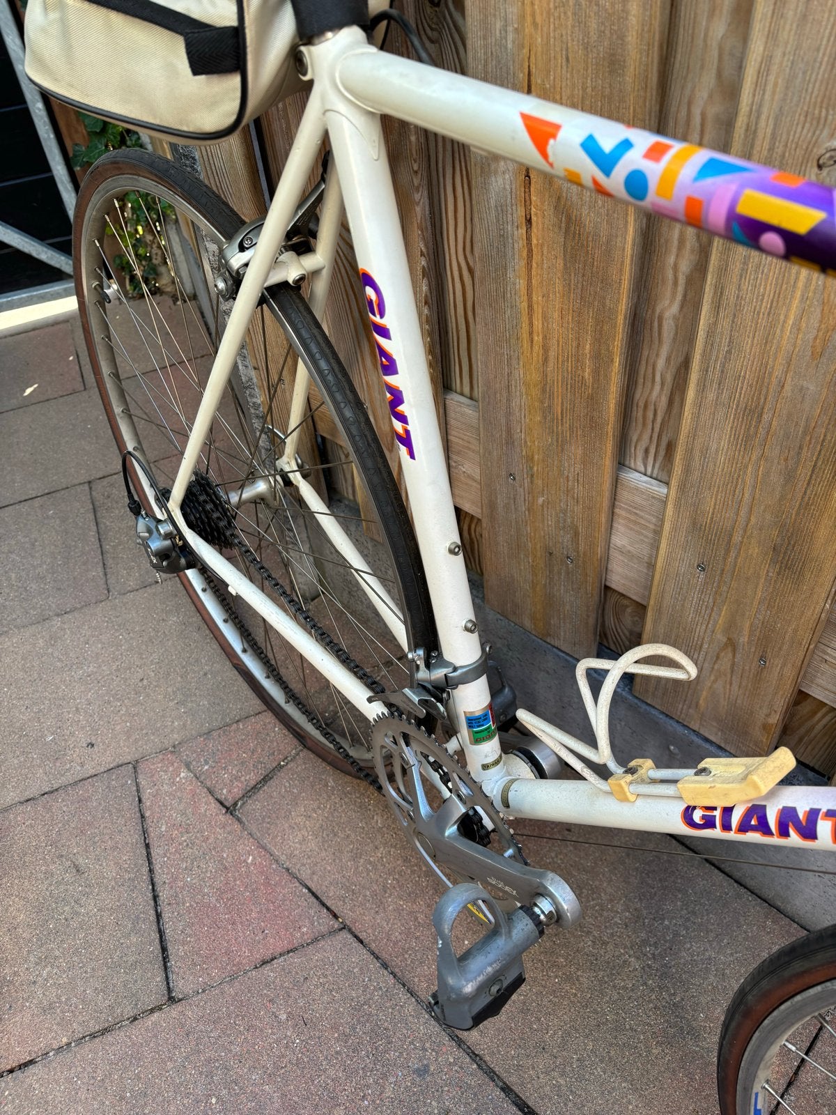 Retro Giant Peloton Lite racefiets - Opknapper 52 cm frame, Fietsen en Brommers, Fietsen | Racefietsen, 28 inch, Gebruikt, Velgrem