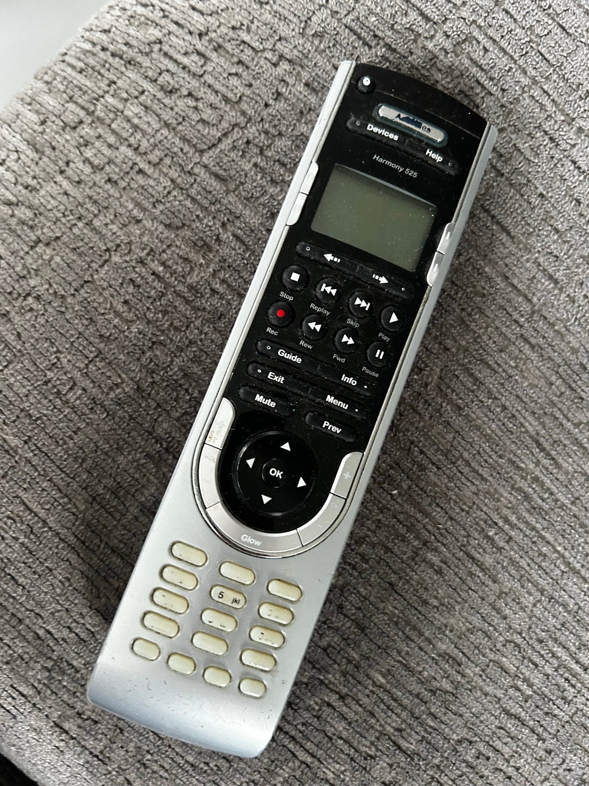 Logitech Harmony 525 Universele Afstandsbediening, Gebruikt, Universeel, Ophalen of Verzenden, Dvd