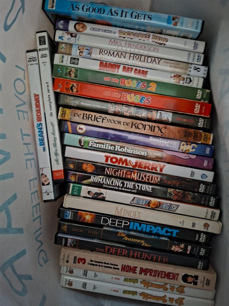 Heel veel dvds films series nu 1euro, Engels, Alle leeftijden, Nederlands, Overige genres