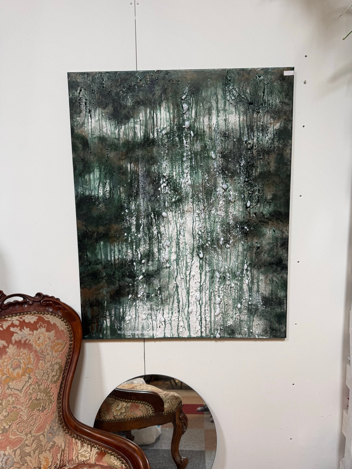 Prachtig reliëf schilderij "Mysterieus bos" van Hanna Shukh, Ophalen of Verzenden