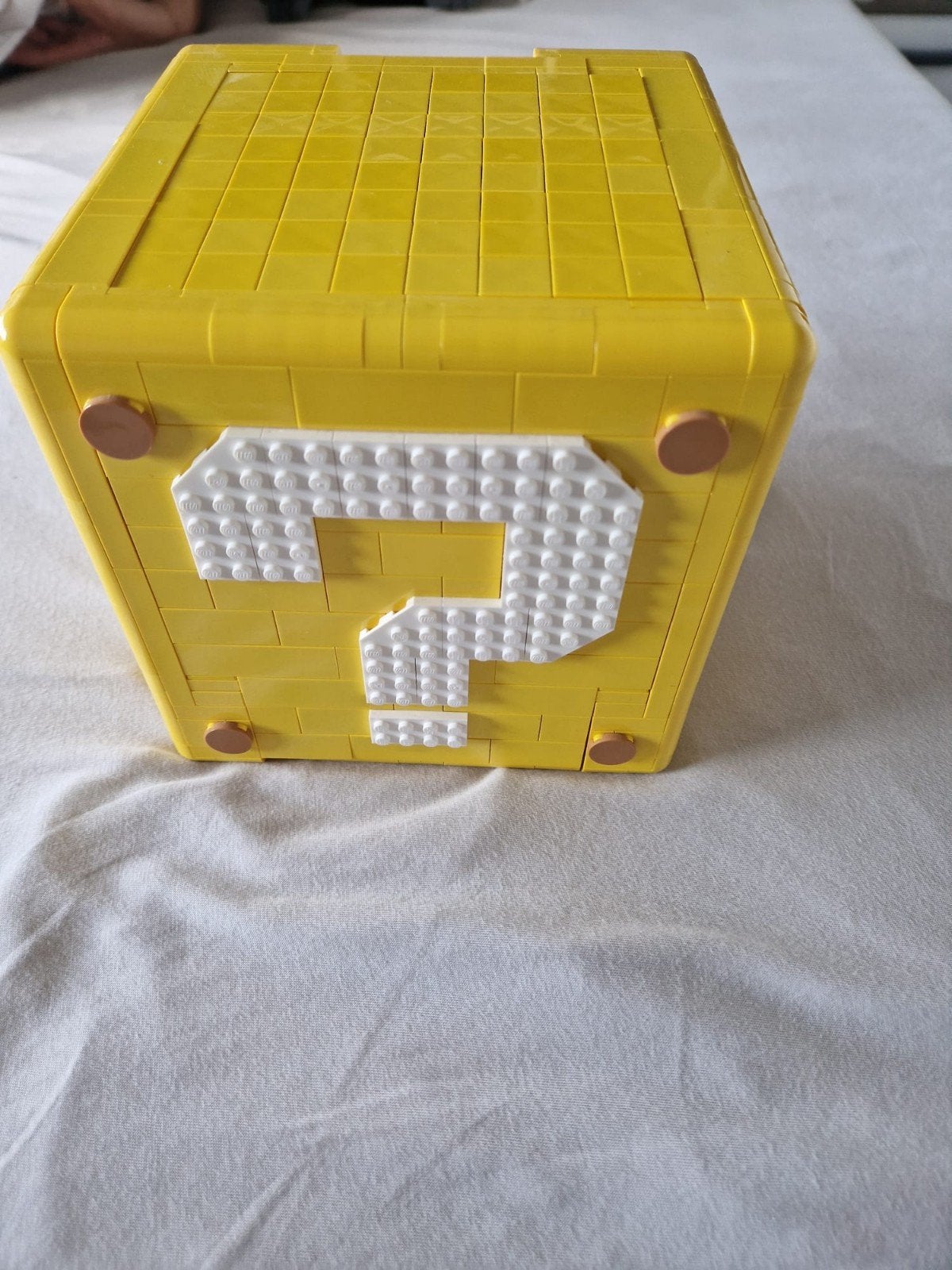 Lego Mario 64 blok vraagteken 71395, Ophalen, Lego, Zo goed als nieuw, Complete set