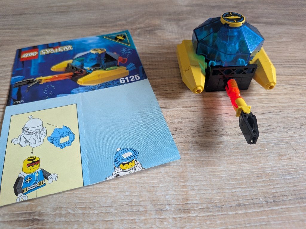 Lego aquanaut sea sprint 6125, Ophalen, Overige thema's, Lego, Zo goed als nieuw