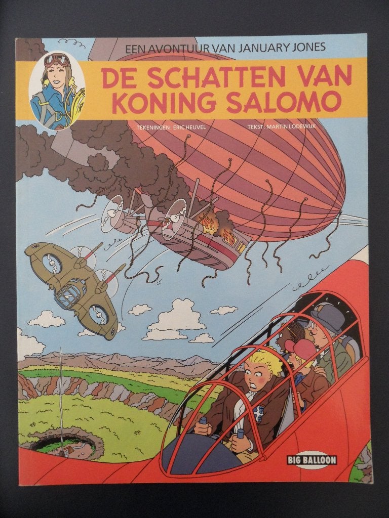 Een avontuur van January Jones. Koning Salomo., Eén stripboek, Ophalen of Verzenden, Zo goed als nieuw