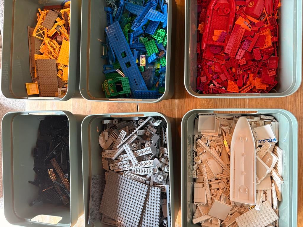 Grote partij Lego, Ophalen of Verzenden, Zo goed als nieuw, Complete set, Lego