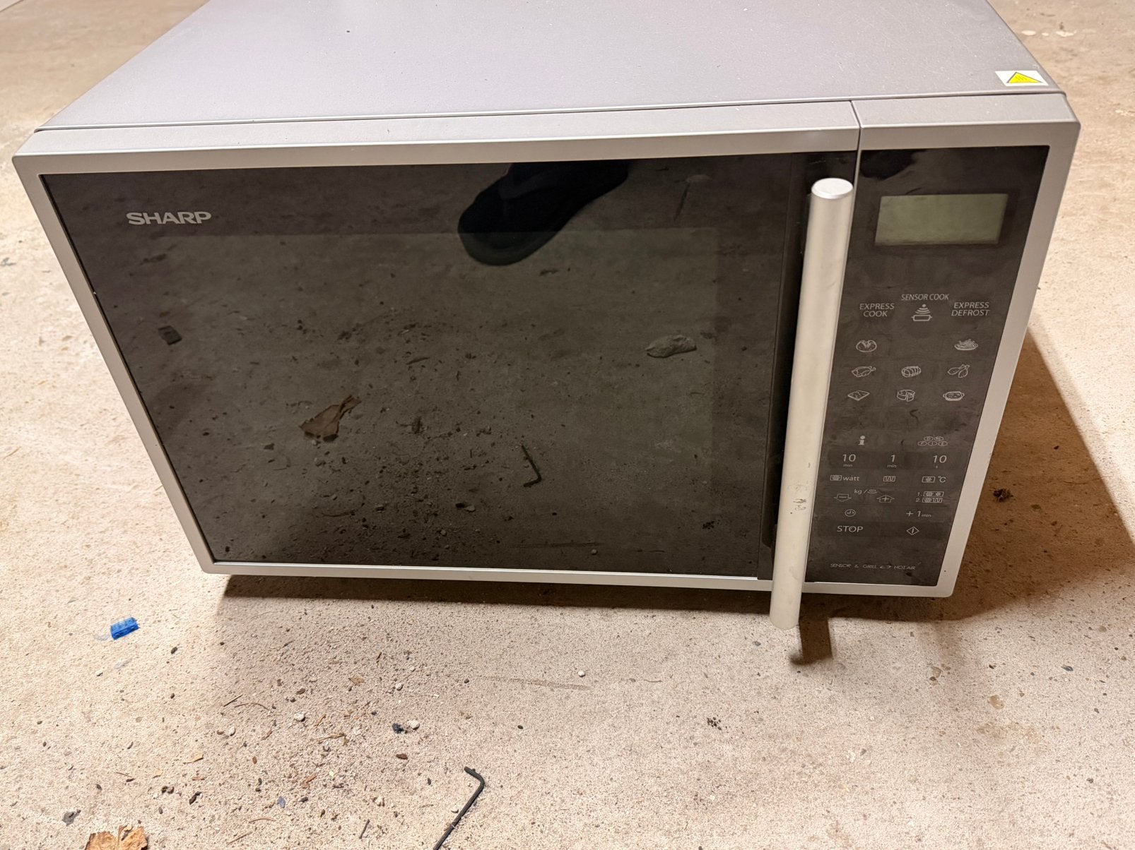 Sharp combi oven/magnetron, Witgoed en Apparatuur, Magnetrons, Ophalen, Zo goed als nieuw