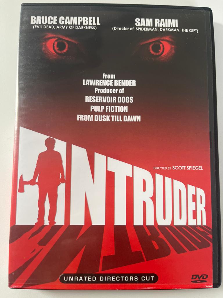 Intruder (1989) - Unrated Director's Cut DVD, Cd's en Dvd's, Dvd's | Horror, Zo goed als nieuw, Slasher, Vanaf 16 jaar, Ophalen of Verzenden