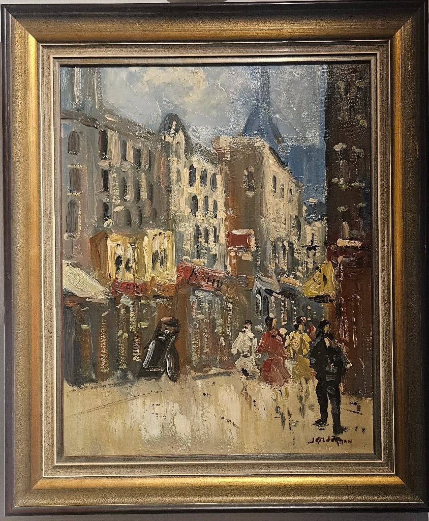 J. Kelderman Montparnasse (Paris), Antiek en Kunst, Ophalen of Verzenden
