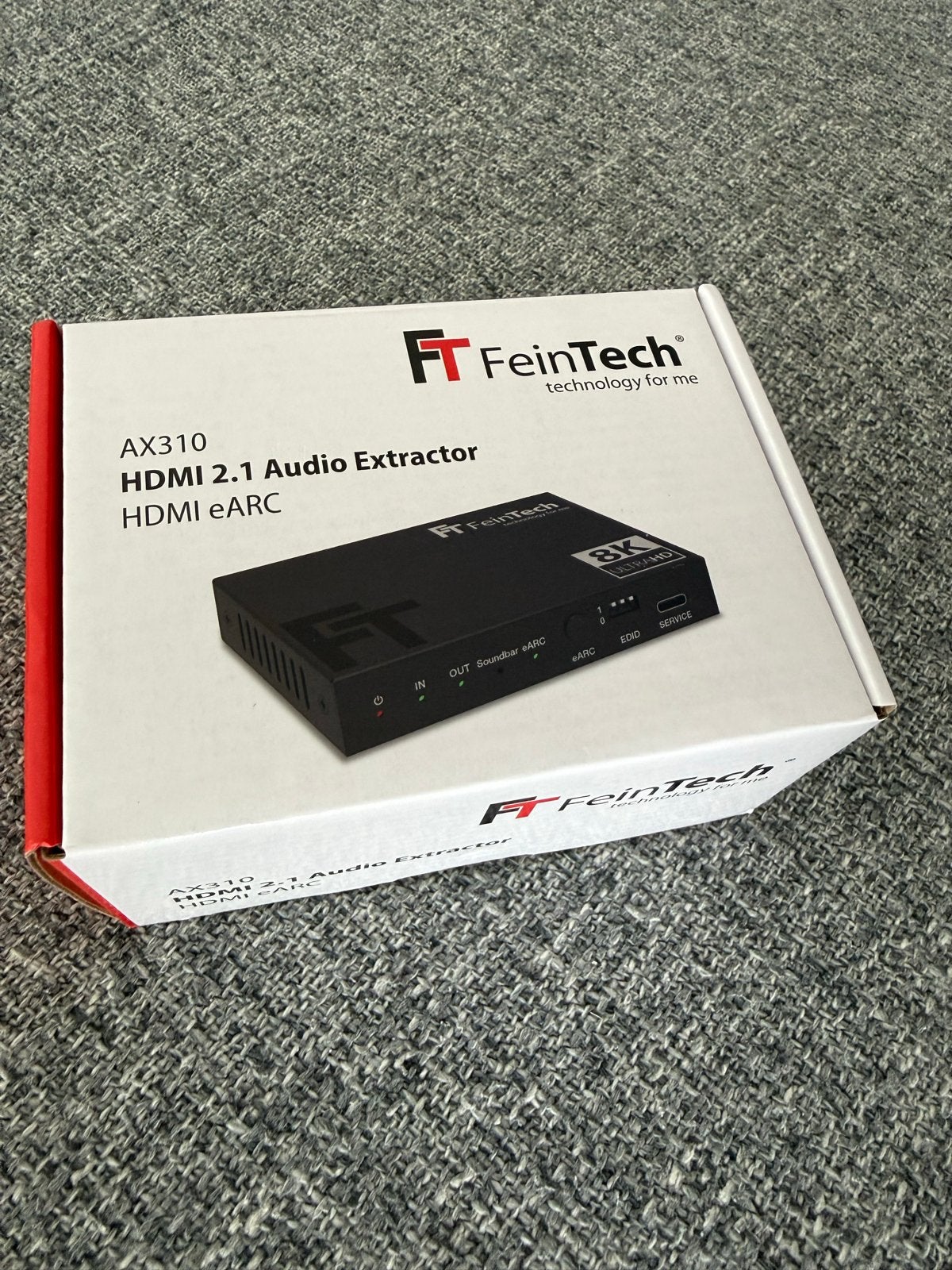 FeinTech AX310 HDMI 2.1 Audio Extractor 8K eARC, Ophalen of Verzenden, Nieuw