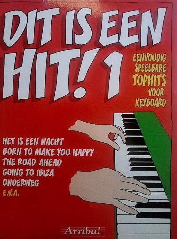 Hal Leonard - Dit is een Hit!, Ophalen, Les of Cursus, Nieuw, Keyboard