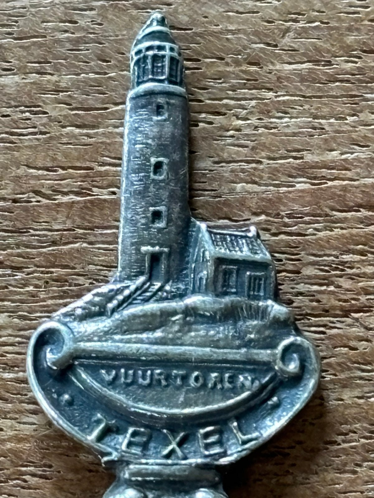 Lepeltje vuurtoren Texel eiland Noord Holland, Ophalen of Verzenden