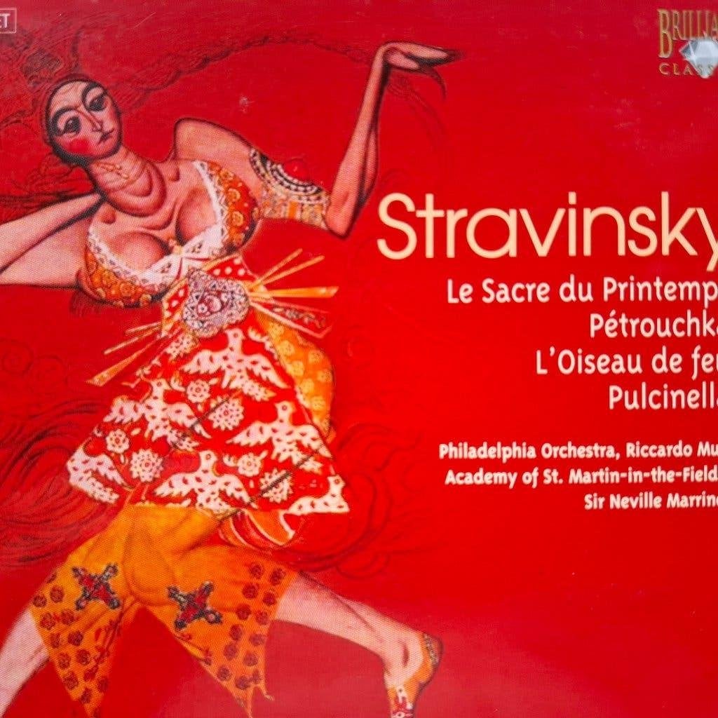 STRAVINSKY - LE SACRE DU PRINTEMPS (2 X CD), Ophalen of Verzenden, Zo goed als nieuw, Romantiek, Orkest of Ballet
