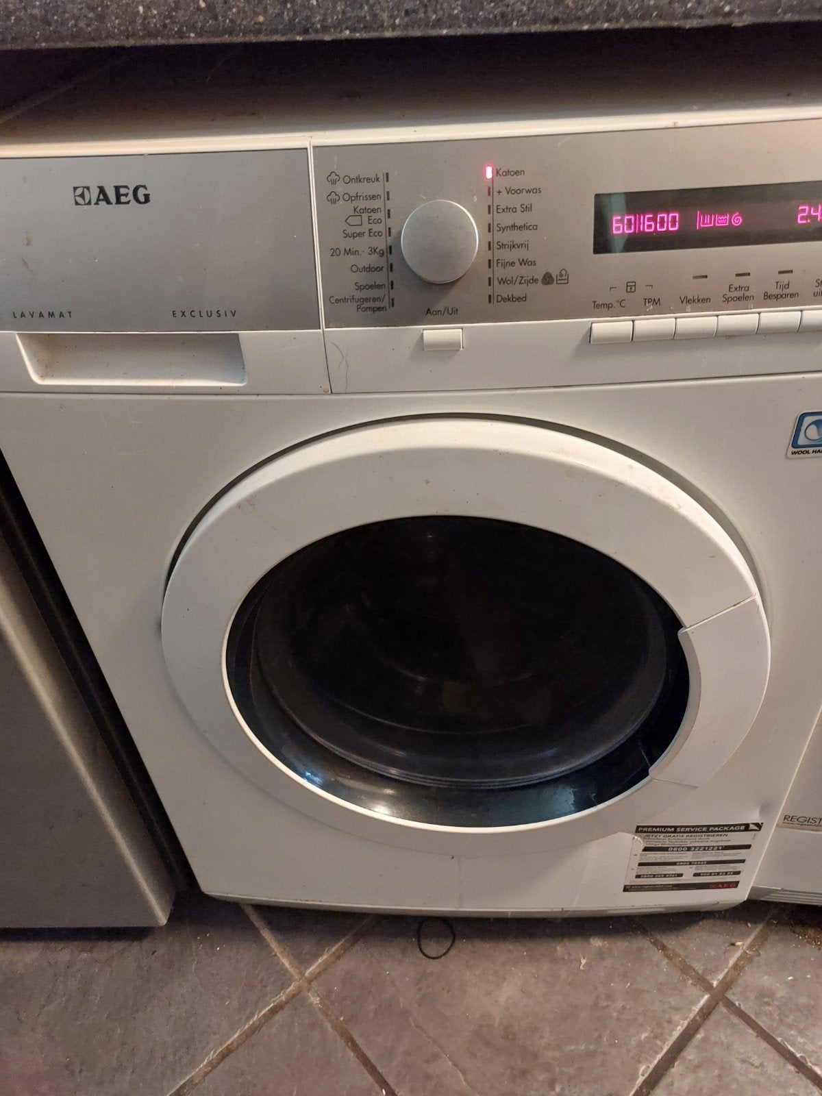 AEG L76689FL Wasmachine - Protex Lavamat Exclusiv, Ophalen, 6 tot 8 kg, Gebruikt, Handwasprogramma