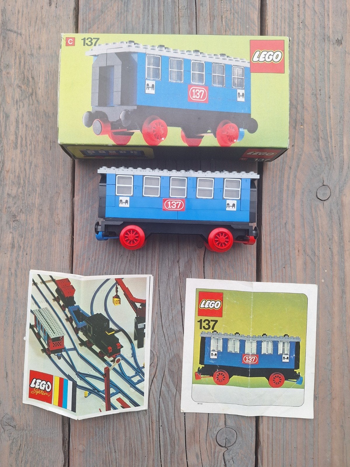lego 137 - Passenger Sleeping Car, Ophalen of Verzenden, Gebruikt