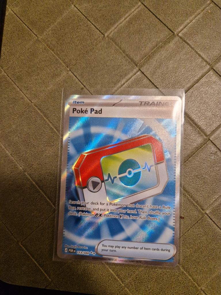 Pokemon Poke pad 113/088 perfect order, Ophalen of Verzenden, Nieuw
