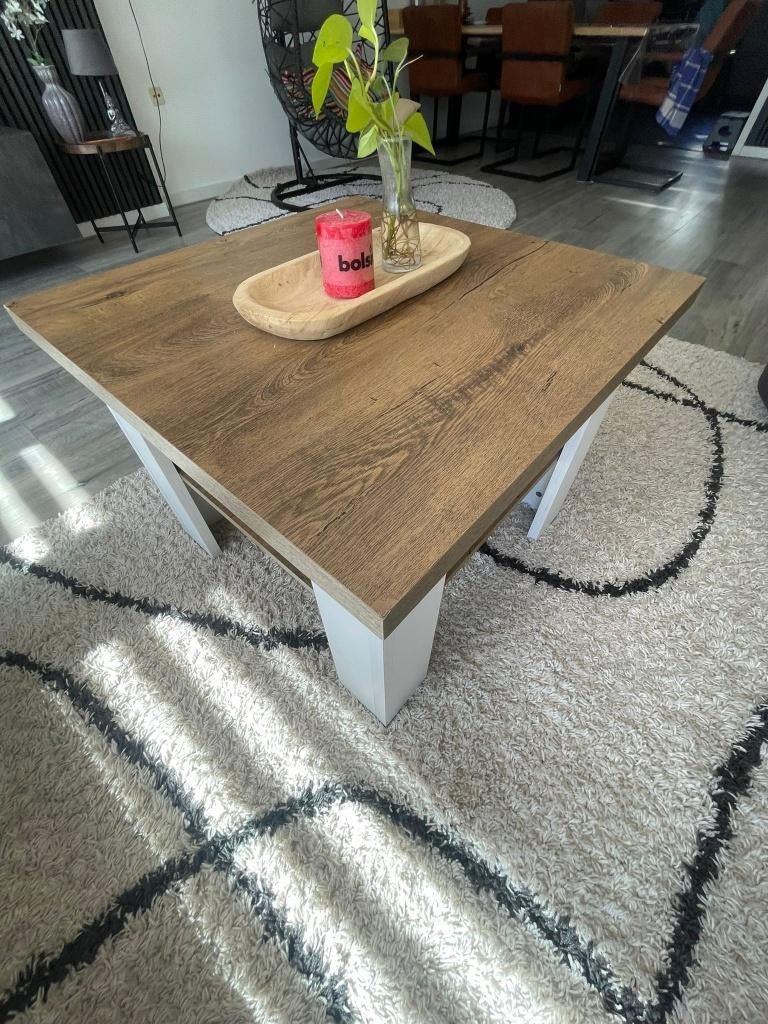 Salontafel, Huis en Inrichting, Tafels | Salontafels, Ophalen, Overige materialen, Gebruikt, 50 tot 100 cm