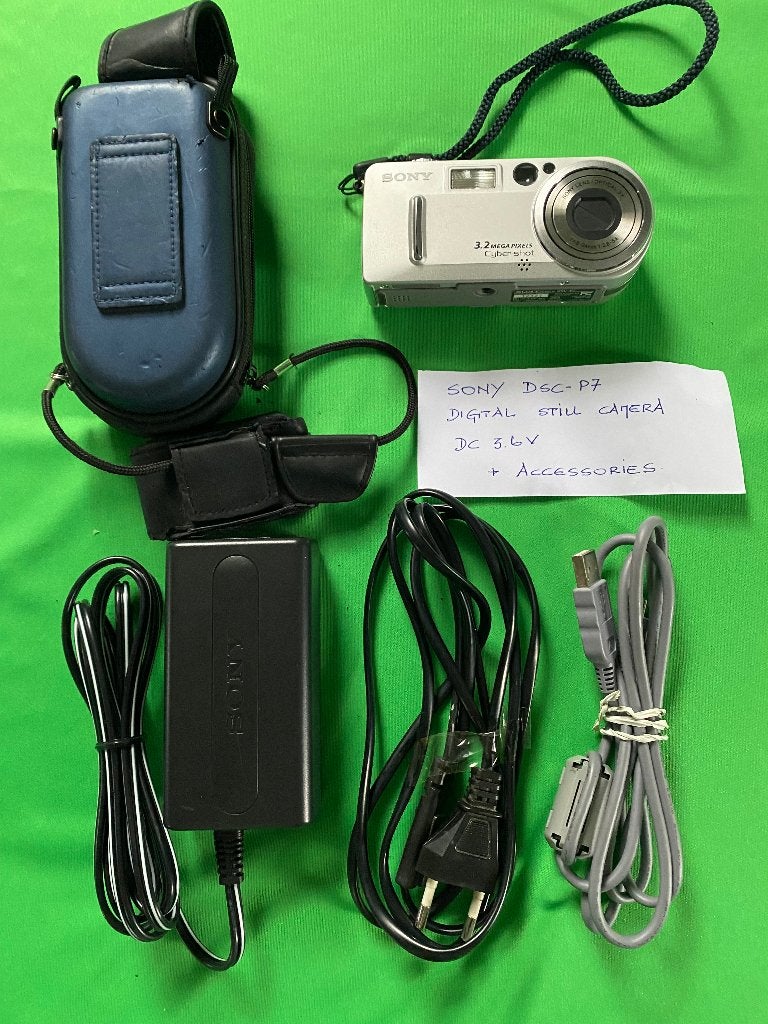 SONY DSC-P7 digital camera, Ophalen of Verzenden, Zo goed als nieuw, Sony, Minder dan 4 keer