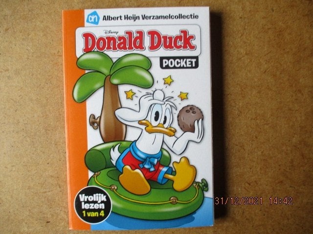 adv5335 donald duck AH pocket 1, Boeken, Stripboeken, Eén stripboek, Ophalen, Gelezen