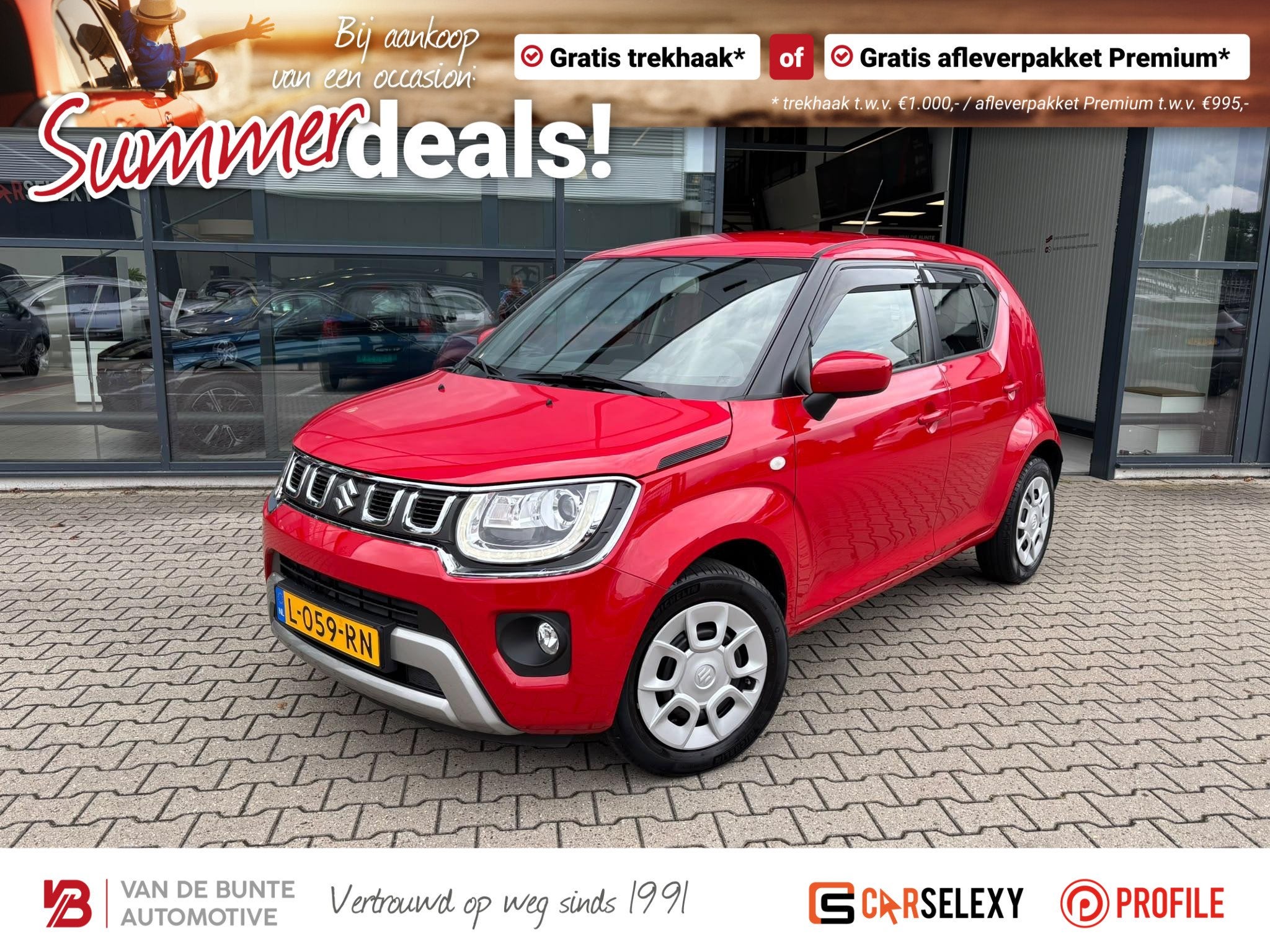 Suzuki Ignis 1.2 Smart Hybrid Comfort, Auto's, Voorwielaandrijving, Stof, Gebruikt, Euro 6