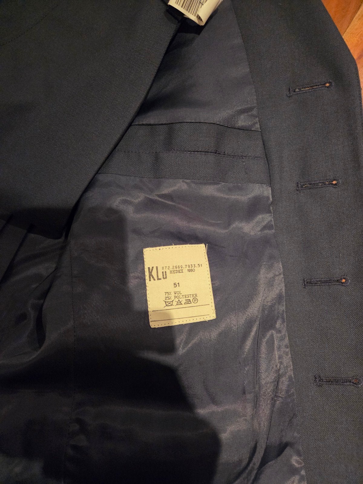 KLM Uniform Pak - Jas en Broek, Ophalen of Verzenden