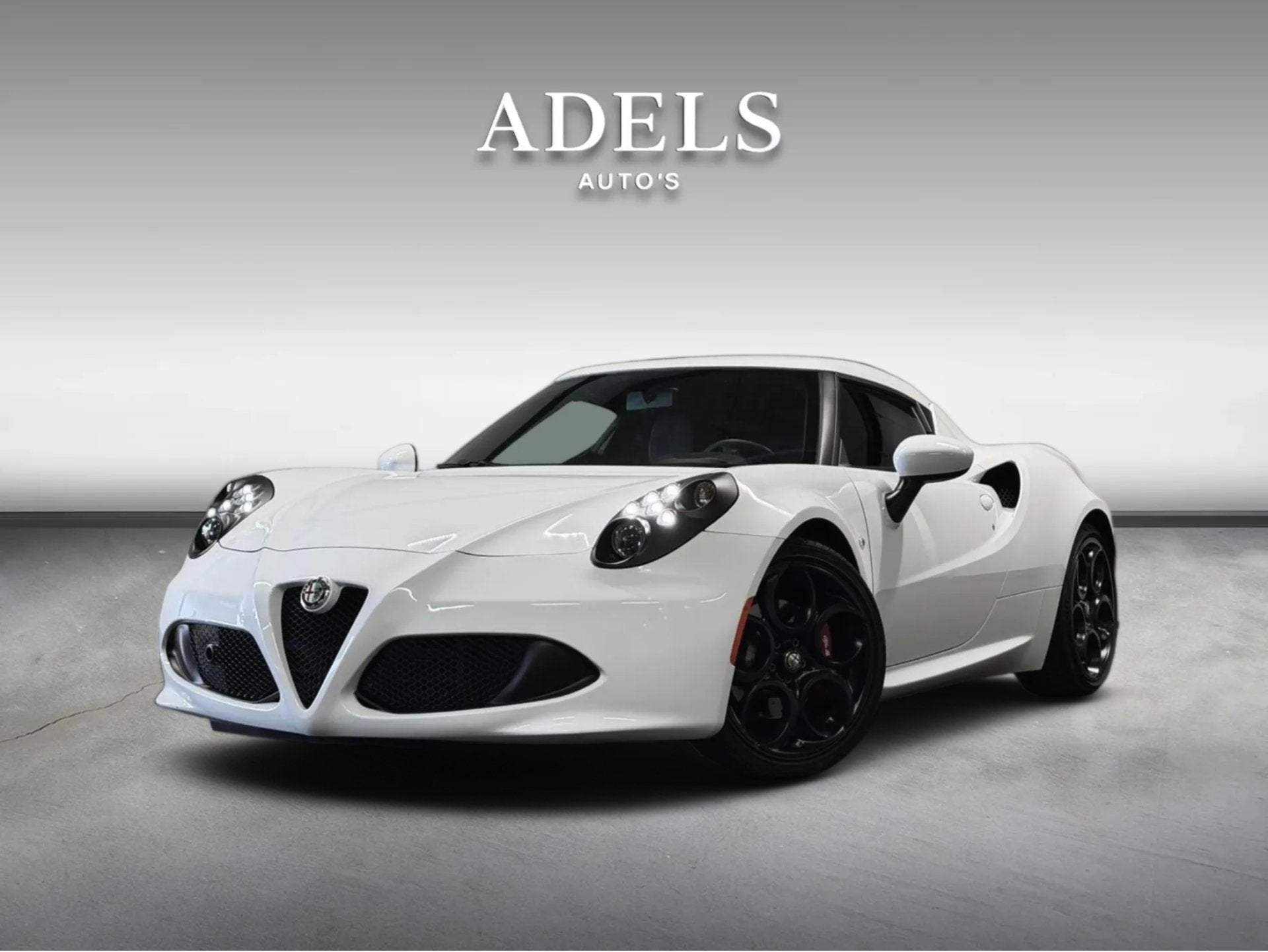 Alfa Romeo 4C 1750TBI TCT Dealer Onderhouden (bj 2017), Automaat, Dealer onderhouden, Gebruikt, Zwart