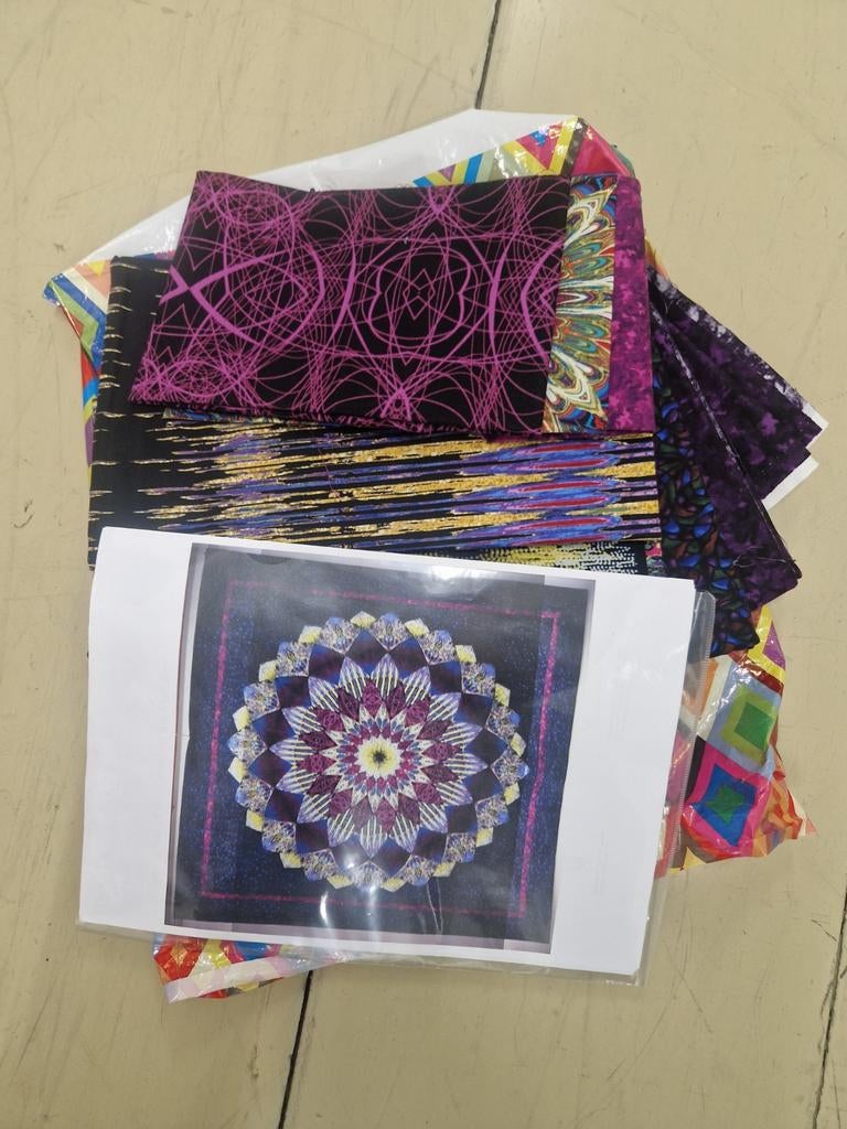 Dahlia quilt, Ophalen of Verzenden