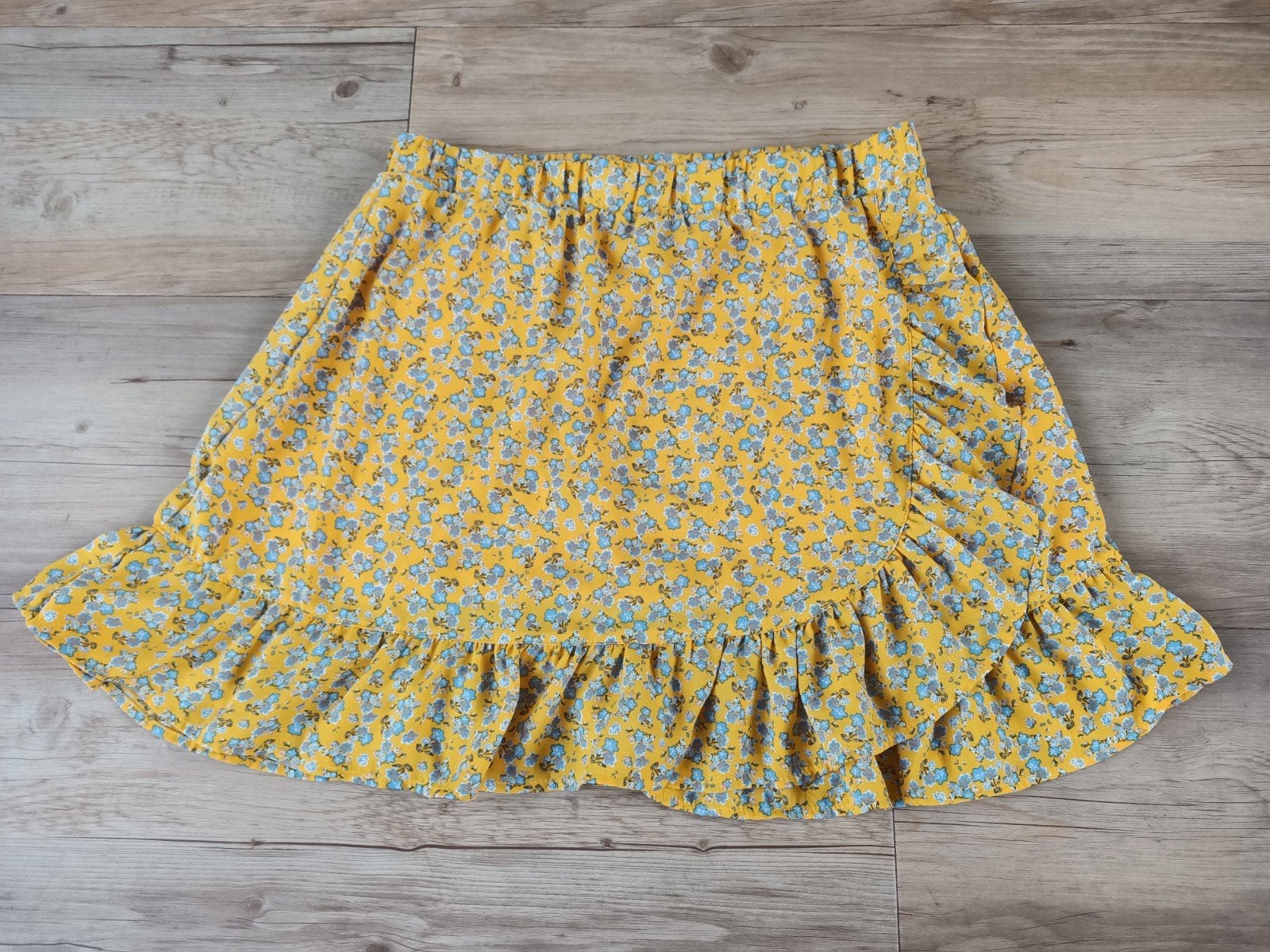 Geel bloemen rokje maat M - Casual Ladies, Maat 38/40 (M), Geel, Ophalen of Verzenden, Zo goed als nieuw
