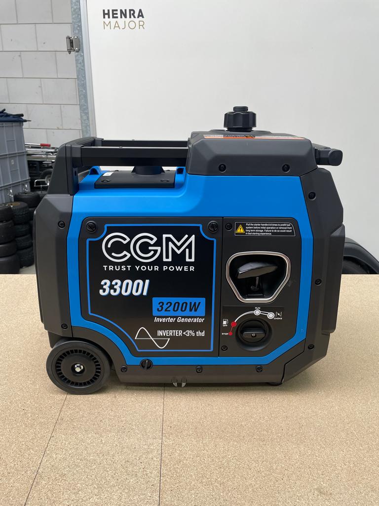 CGM V3300i Aggregaat (3 kVA - 230V) Benzine NIEUW, Ophalen, Benzine, Nieuw, Geluidgedempt